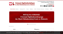Desktop Screenshot of lozlotow.pl